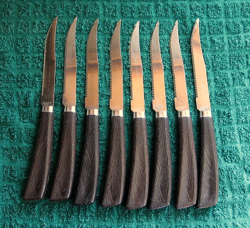 Vintage GINSU Knife Set of Two 